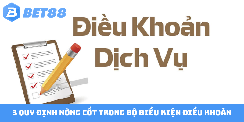 3 quy định nòng cốt trong bộ điều kiện điều khoản